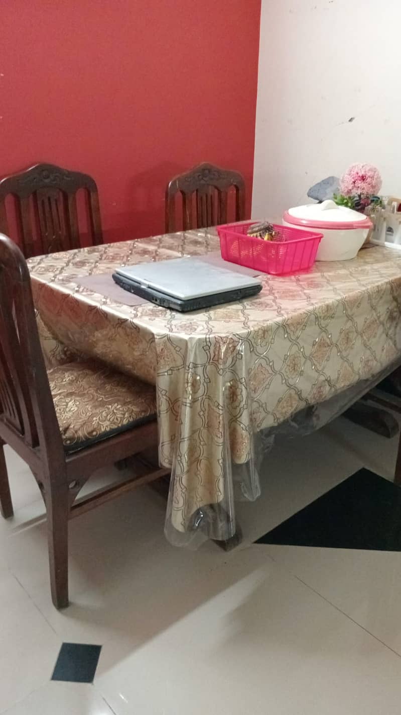 dinning table with chairs 2