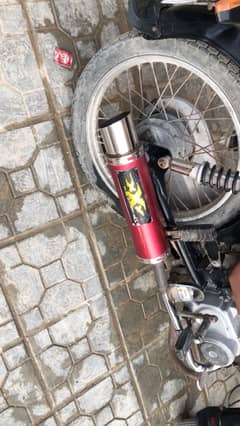 Exhaust for all bikes along with full pipe