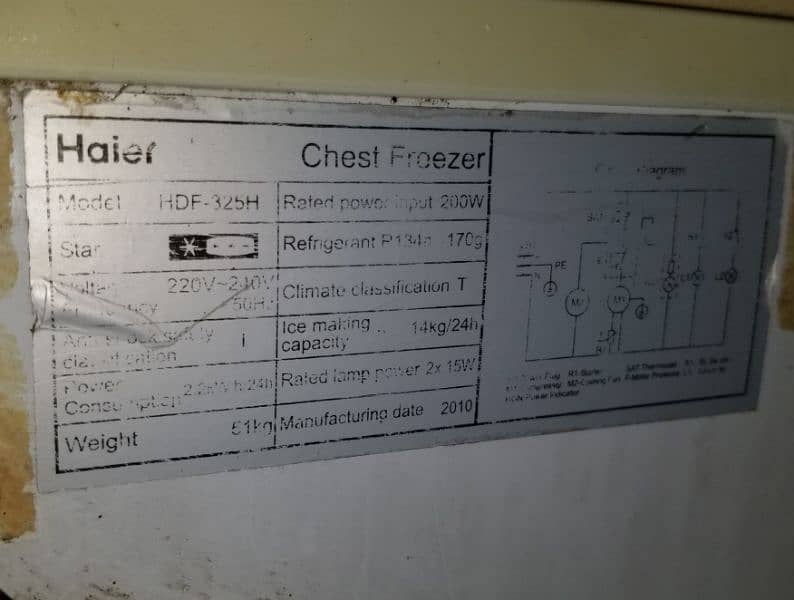 Haier Chest Freezer 5