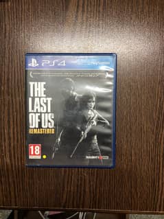 Last of us Part 1 PS4 DISC