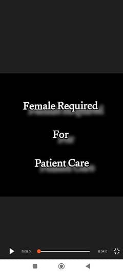 Patient Care Ky Lye Female Chahiye 0