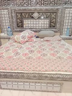 king bed almari dressing divider