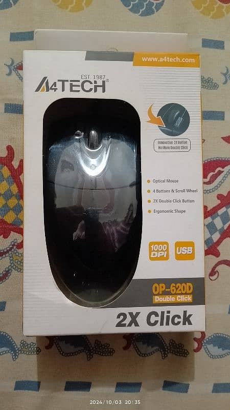 A4 tech 2x click Mouse 0