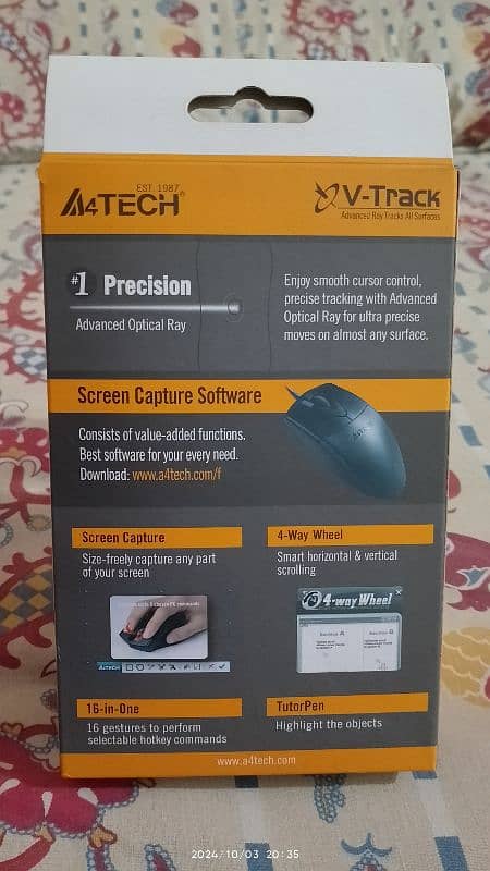 A4 tech 2x click Mouse 3