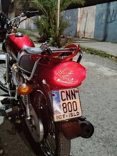 Honda CG 125S Red