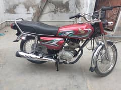 Honda 125 model 23 Karachi number 03142260991