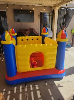 INTEX Jump-O-Lene Castle Bouncer ( 69" X 69" X 53" )