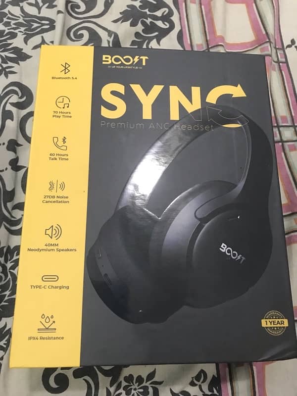 BOOST SYNC ANC WIRELESS HEADPHONES 1