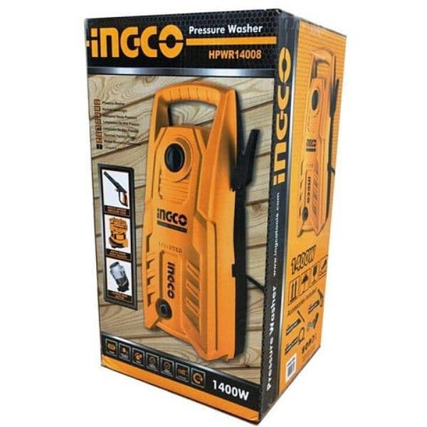 INGCO High pressure washer 1400W / 130 Bar 0