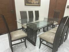 8 Seat Wooden Dining Table