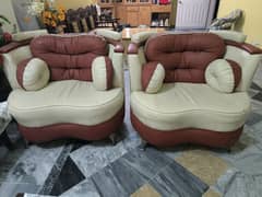 Rexine sofa set