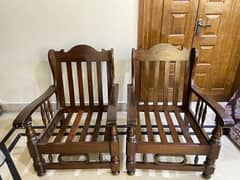 Wooden Sofa Set