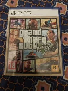 GTA 5 PS5 disc