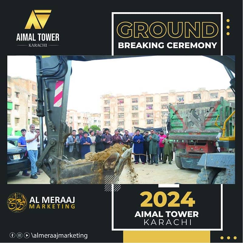 ULTRA LUXURIOUS AIMAL TOWER KARACHI AT GULISTAN-E-JOUHAR BLOCK 17 0