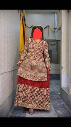 Bridal tail lehnga for sale