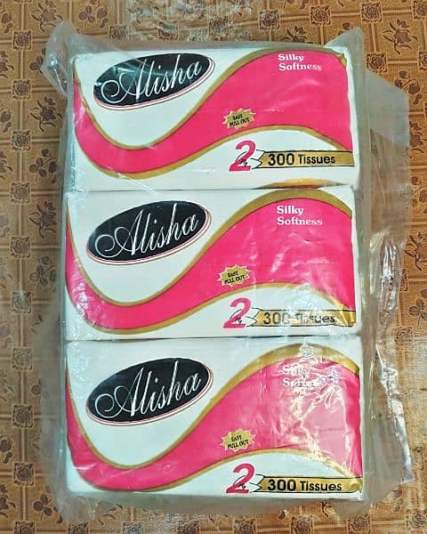 Tissue paper, Rahat tissue paper, Alisha Tissue, 1