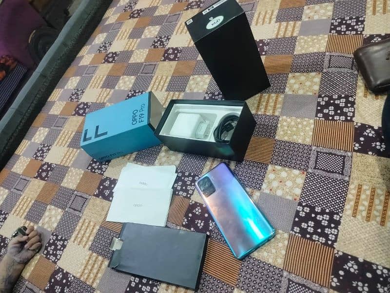 Oppo F19 pro 8gb +8gb doul sim + memory card slot 1