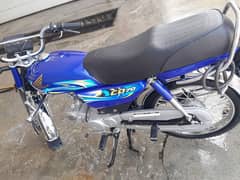 Honda cd 70 blue colour