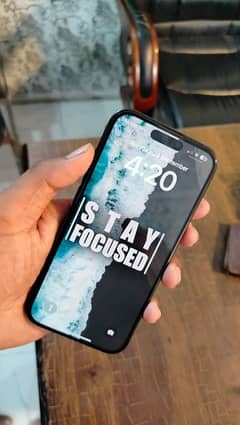 iPhone 15 pro black titanium