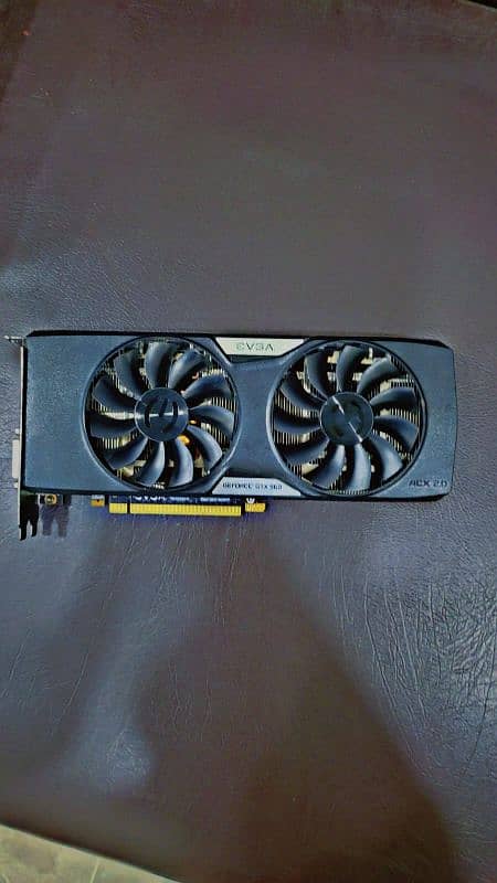 EVGA GEFORCE GTX 960 4GB WITH BACK PLATE 1