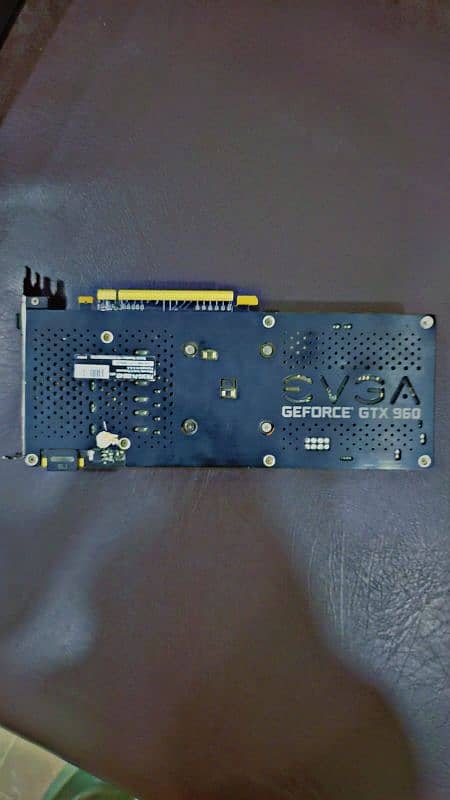 EVGA GEFORCE GTX 960 4GB WITH BACK PLATE 2