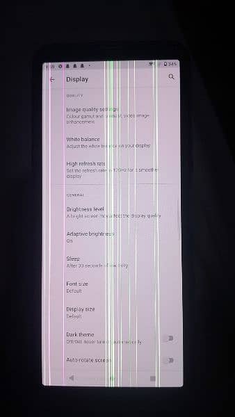 Sony Xperia 5 mark 2 PTA 8/128 lines in panel 1