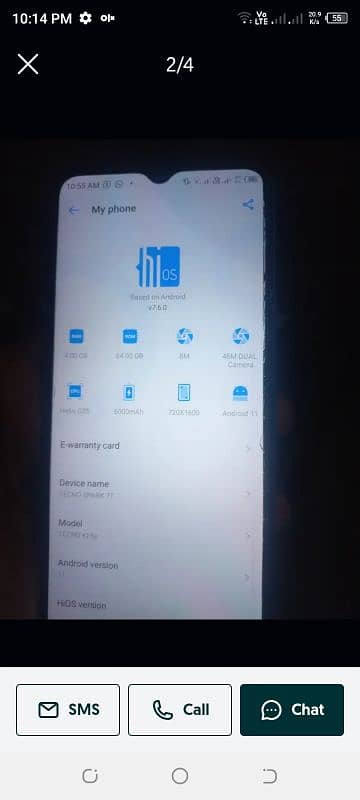 Tecno spark 7T 1