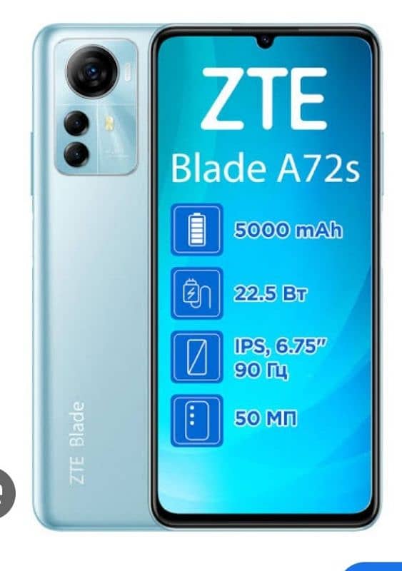 zte 72s.  4+4 8 128 1