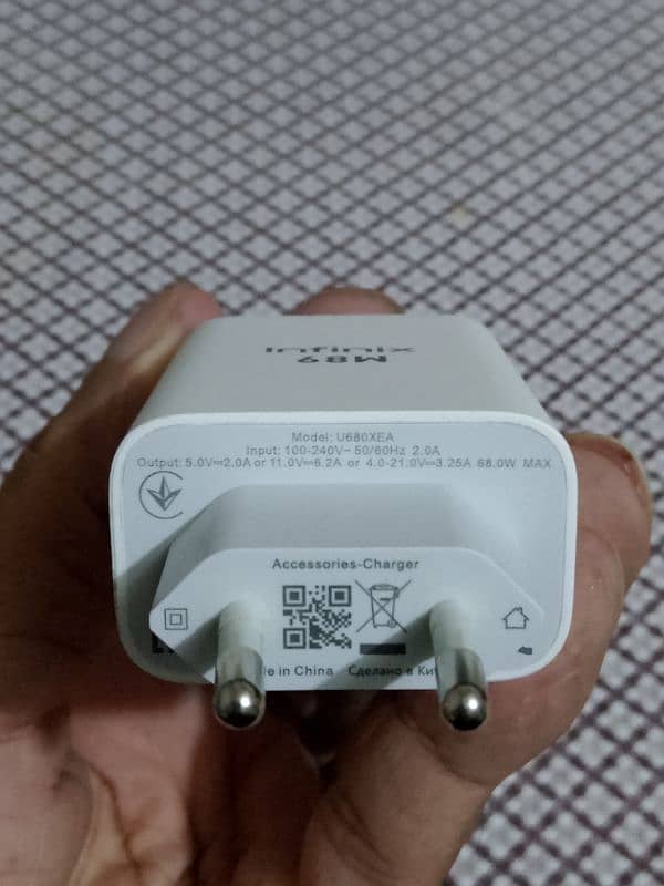 infinix 68 Watt Original Charger 1