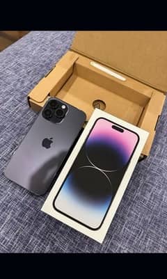 iphone 14 pro max 256 Gb HK model Dual physical sim pta approved