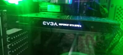 EVGA GeForce GTX 1070ti 8 GB and 144hz gaming monitor