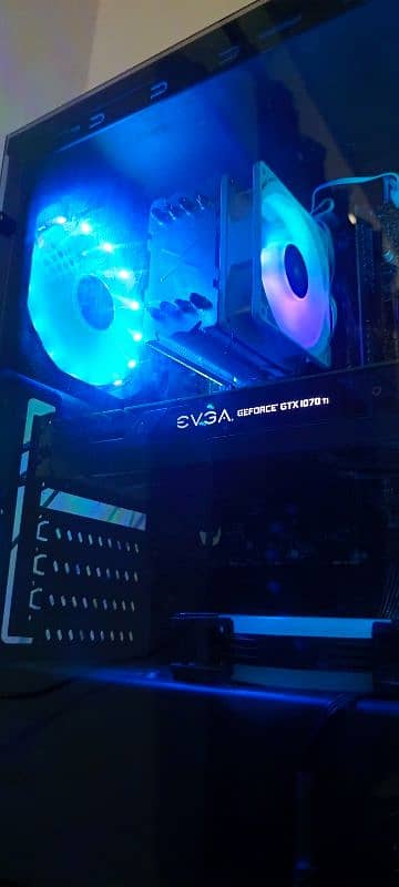 EVGA GeForce GTX 1070ti 8 GB and 144hz gaming monitor 2