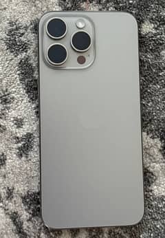 iPhone 15 pro max Natural Titanium 256 gb non pta