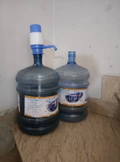 dispenser bottles with water pump