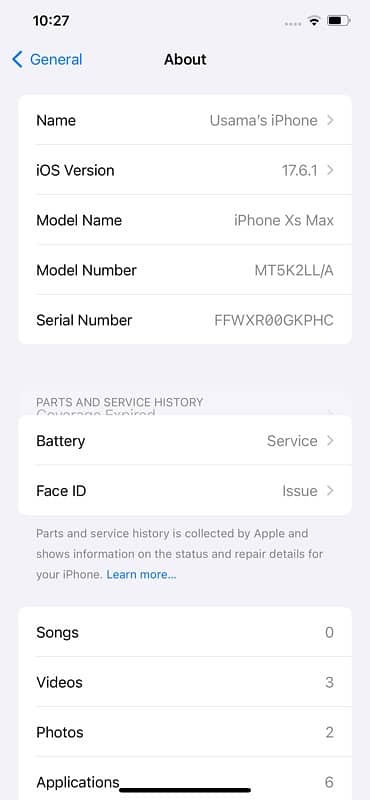 iPhone XS max 1