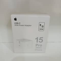 original iphone 15 pro max 35w power adapter 0