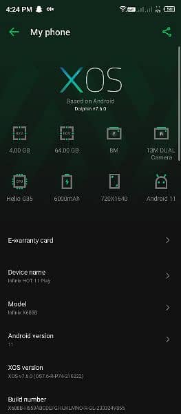 Infinix hot 11 play pta approved 4