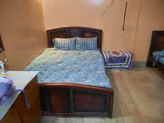 Wood bed,double bed