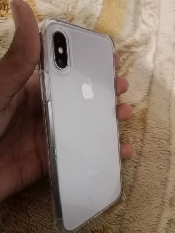 iphone x with box and charger 2