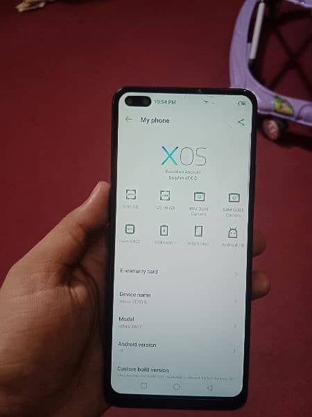 Infinix zero 8 8/128 With Box PTA approved 2