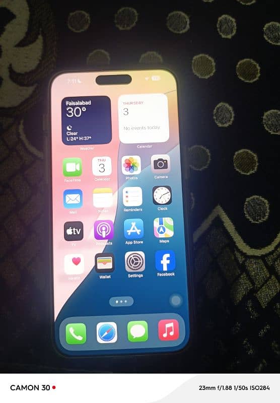 iPhone 15 pro max 256gb 8