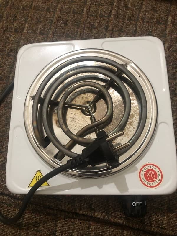 Electric stove with box 3