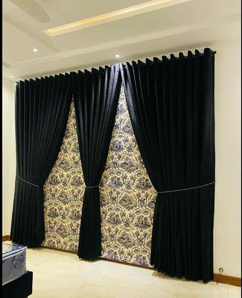 window blind with curtains 5