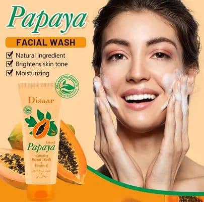 papaya face wash and cream 1