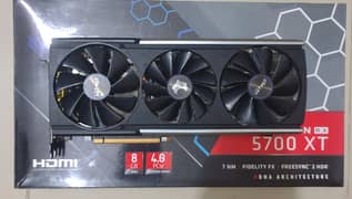 Rx 5700xt (Sapphire nitro+ Rgb Version)