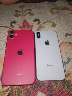 I phone x256gb & iphone 11@64gb