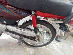 Honda CD 70 multan number