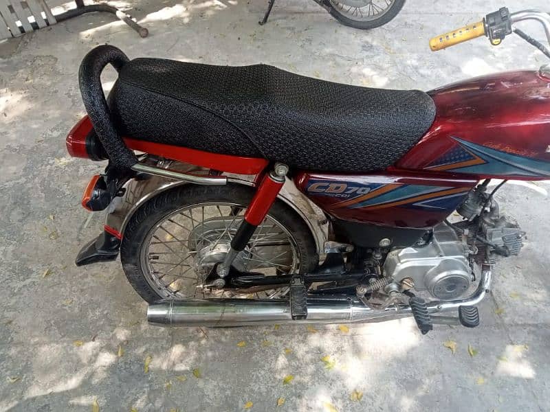 Honda CD 70 multan number 4