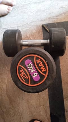 DUMBBELLS 6KG 0