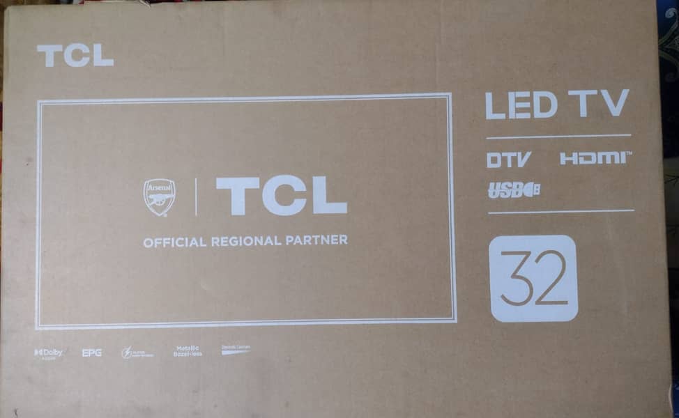 TCL Brand New HD Led 32 inch TV 2